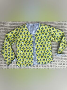 Miller Quilted Cardigan Floral in small